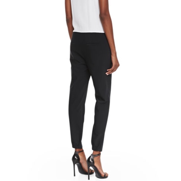 TIBI Black Silk + Wool Wrap Top Jumpsuit  XS - Picture 5 of 10